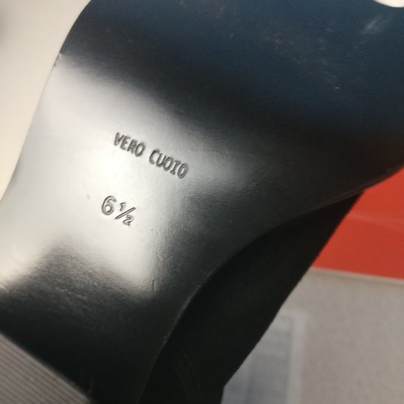 Free People Western boot ALL LEATHER Cowboy Low heel ankle boot 6.5us /4.5uk New - Picture 4 of 12